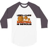 life's a game basketball 3/4 Sleeve Shirt