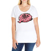 wookie cushion Ladies Curvy T-Shirt