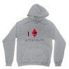 I Love Ethereum Unisex Hoodie