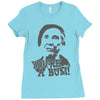 new rocky balboa movie mickey you're a bum Ladies Fitted T-Shirt