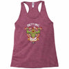 bowser's gym2 Racerback Tank