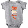 Sleeps With Golden Baby Onesie