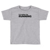 i'd rather be running funny cool run runner marathon sport athlete shi Toddler T-shirt