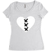 XXXTentacion Heart Women's Triblend Scoop T-shirt