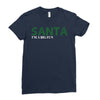santa i'm a big fun Ladies Fitted T-Shirt