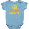 crazy about swahili Baby Onesie