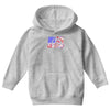 american flag peace Youth Hoodie