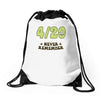 never remember Drawstring Bags