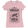 Vintage Aged To Perfection 1997 Ladies Fitted T-Shirt