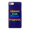 shoot eat sleep repeat gun iPhone 7 Case