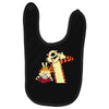 Calvin and hobbes Baby Bibs