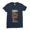 delicious aqua teens Ladies Fitted T-Shirt
