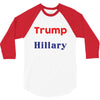this was a trump shirt but hillary deleted it 3/4 Sleeve Shirt