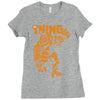 the thing Ladies Fitted T-Shirt