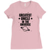 Greatest Uncle  In The Universe Ladies Fitted T-Shirt