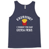 exercise vs extra fries Tank Top