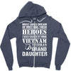Vietnam Veteran Granddaughter Zipper Hoodie