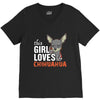 This Girl Loves Her Chihuahua V-Neck Tee