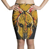 skull spartan Pencil Skirts