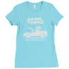 camel towing (2) Ladies Fitted T-Shirt