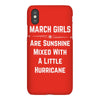 March Girls iPhoneX