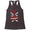addict x mysterious al mask Racerback Tank