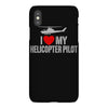 i' love my helicopter pilot iPhoneX