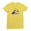 aliens Ladies Fitted T-Shirt