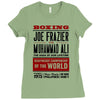 thrilla in manilla Ladies Fitted T-Shirt