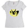 arkham orgins joker bat Women's Triblend Scoop T-shirt