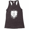 who am i Racerback Tank