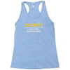 security little sister protection squad Racerback Tank