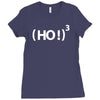 ( ho ! ) 3 Ladies Fitted T-Shirt