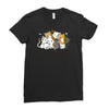 crazy cat lady Ladies Fitted T-Shirt