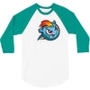 rainbow soccer 3/4 Sleeve Shirt