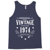original parts vintage established 1974 perfectly aged Tank Top