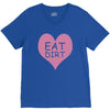 pink heart eat dirt ! t shirt   heart eat dirt graphic V-Neck Tee