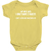 I Only Have Two Faults Funny T shirts Baby Bodysuit