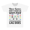 i love video games All Over Men's T-shirt