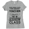 This 7 TH Grade Teacher Has An Amazing! Class Ladies Fitted T-Shirt