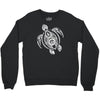 hawaiian turtle tribal art Crewneck Sweatshirt