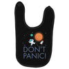 spacex don't panic in space Baby Bibs