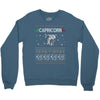 capricorn christmas ugly sweater Crewneck Sweatshirt