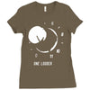 one louder classic rock bad news guitarists Ladies Fitted T-Shirt