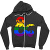 dungeons and dragons lgbtq Zipper Hoodie