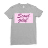 girl scout Ladies Fitted T-Shirt