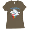 rainblows Ladies Fitted T-Shirt