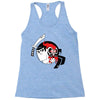 samurai jack and aku yin yang Racerback Tank