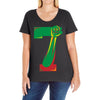 stand with colin Ladies Curvy T-Shirt