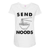 send noods Maternity Scoop Neck T-shirt